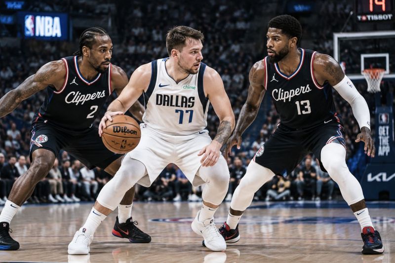 11月30日 NBA常规赛 独行侠vs快船 赛前预测：东契奇单核能否击沉快船？