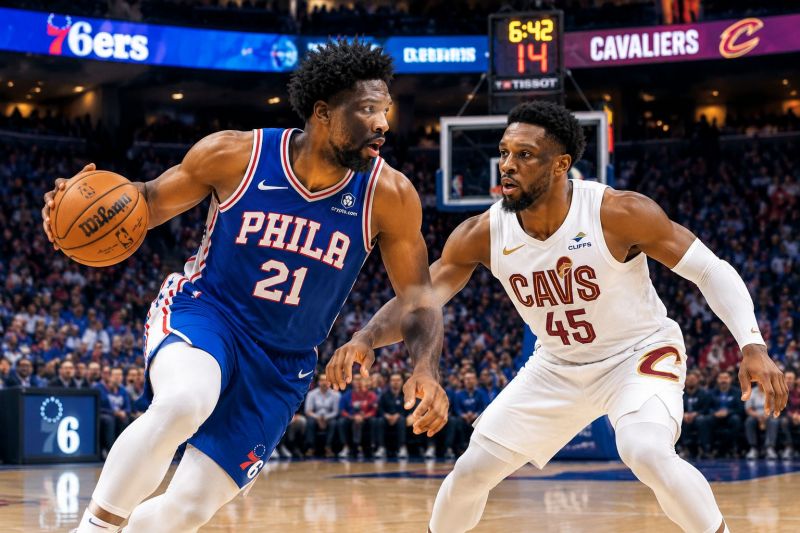12月22日 NBA常规赛 76人vs骑士 赛前预测：费城主场能否击退骑士？