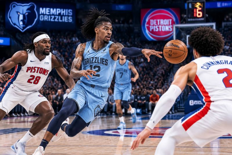 灰熊vs活塞预测：3月14日NBA常规赛比分走势与分析