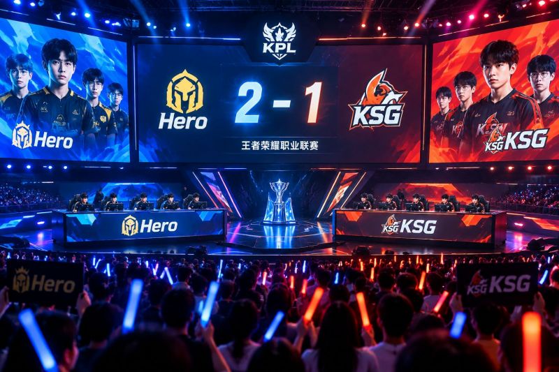 Hero vs KSG季前赛预测:中路节奏定胜负,Hero更被看好