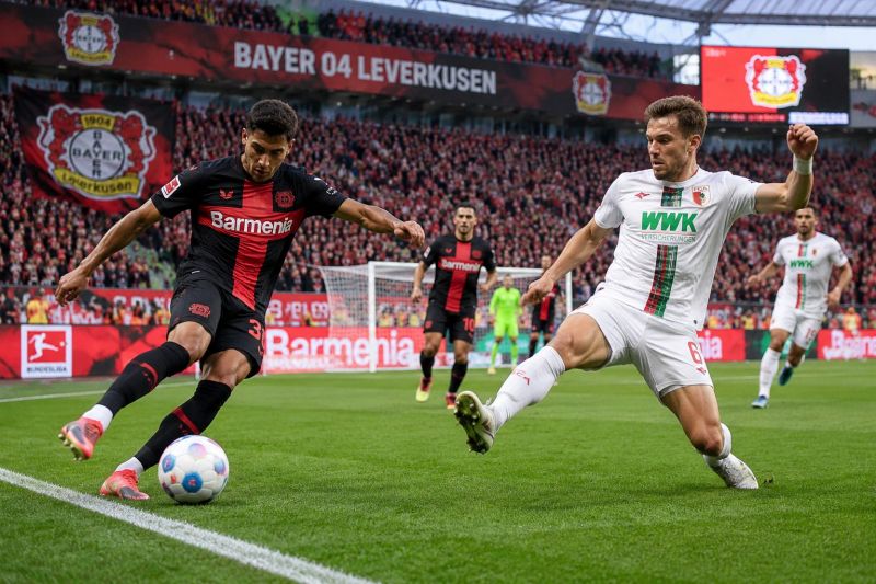勒沃库森vs奥格斯堡：药厂主场拔刺，比分锁定2-0