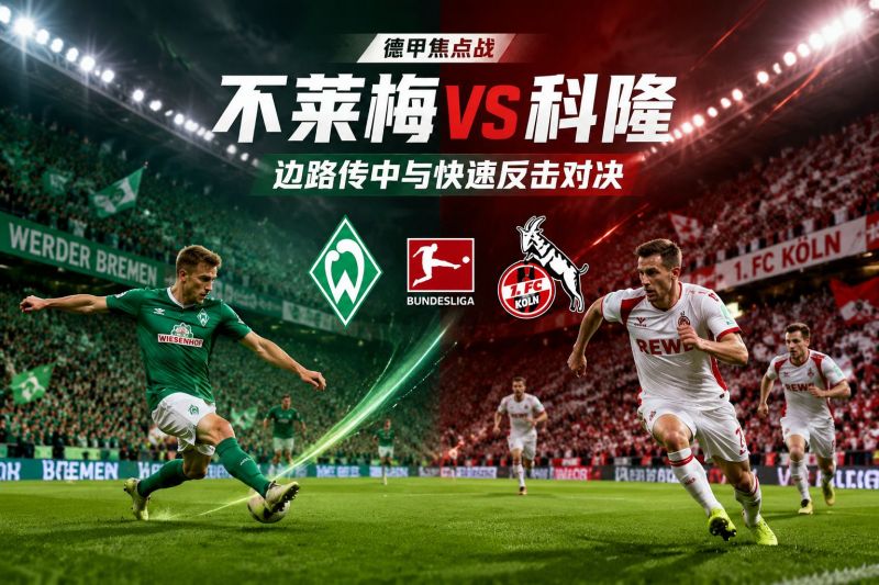 不莱梅主场迎战科隆：攻防对位谁占优？推荐比分2-1