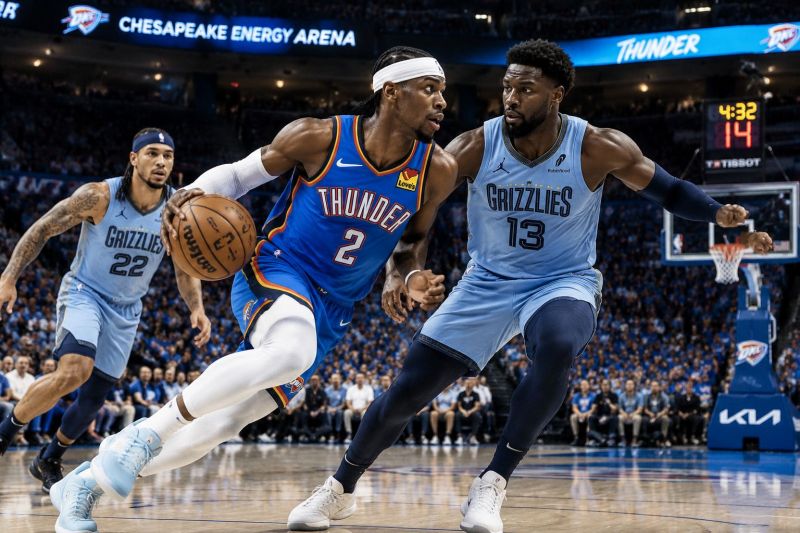 雷霆vs灰熊12月08日NBA常规赛预测：青年军对轰，比分走向何方