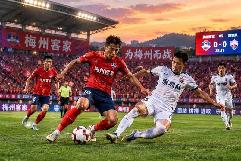 梅州客家主场迎深圳：攻防对位藏隐忧，比分或定格2-1