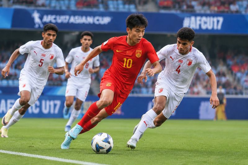 巴林U17对阵中国男足U17赛前预测：客队反击更值得信赖