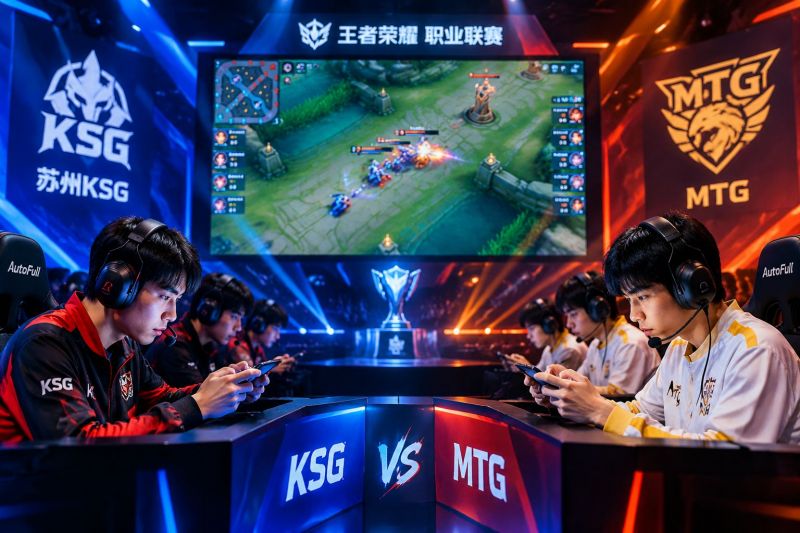 苏州KSG vs MTG赛前拆解：中路节奏定胜负，推荐比分2-1
