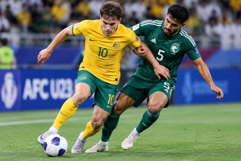 澳大利亚U23 vs 沙特U23：半决赛硬碰硬，袋鼠军团一球险胜？